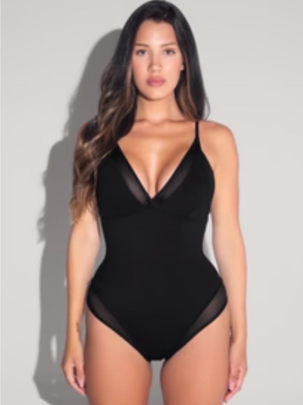 NWTs TA3 MESHY WAIST SNATCHING BLACK ONE PIECE SWIMSUIT - SIZE XS Regular